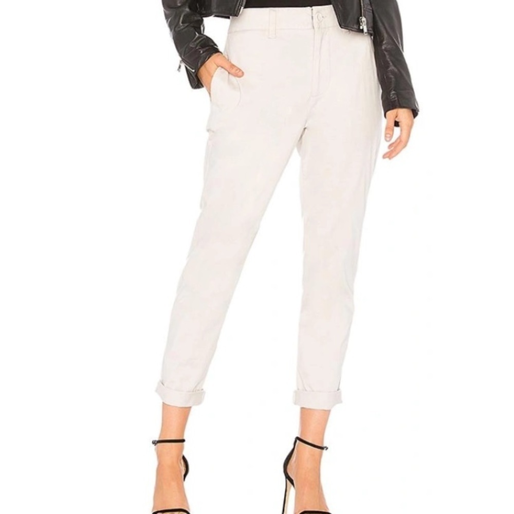 James Perse NWT Full Surplus Jersey Pant in Talc size 26